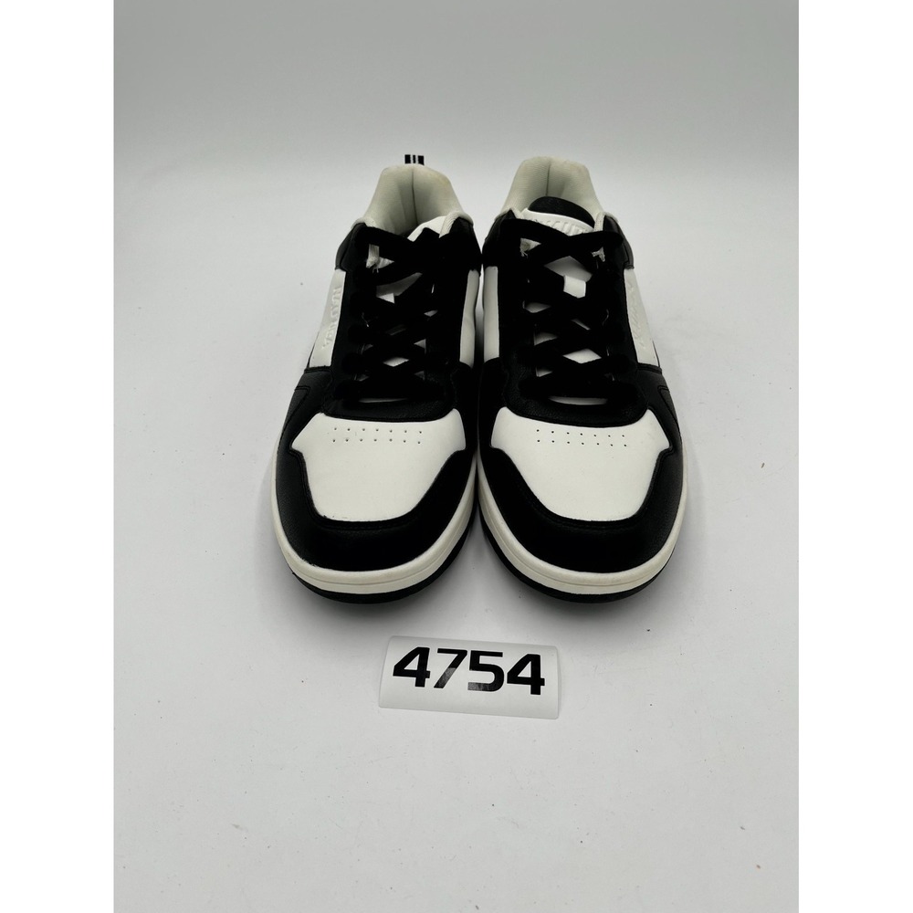 Nautica Bence Running Sneakers Shoes Men's US 12 Black White Low Top Lace Up